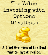 value investing with options